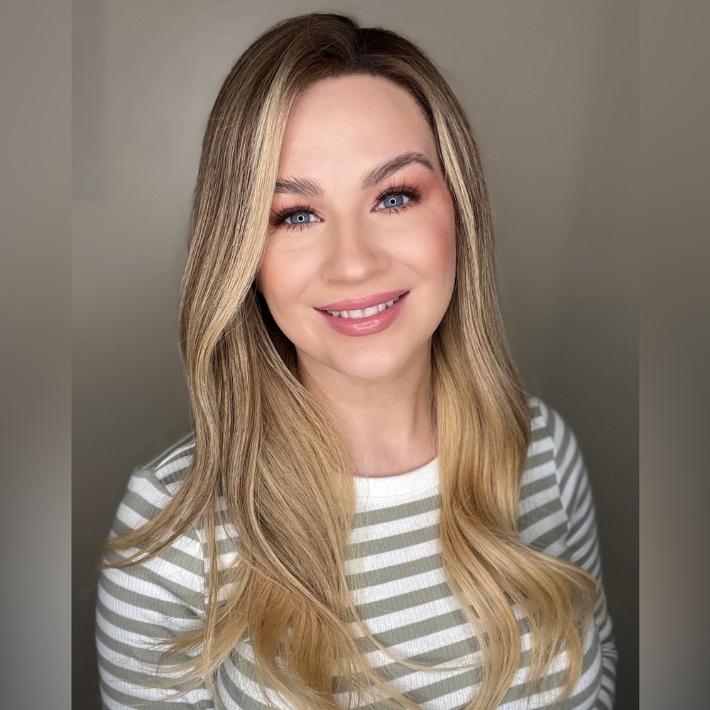 Raregen Celine| Lace Top Remy Human Hair Wig- Honey Blonde Balayage 18INCH-S/M